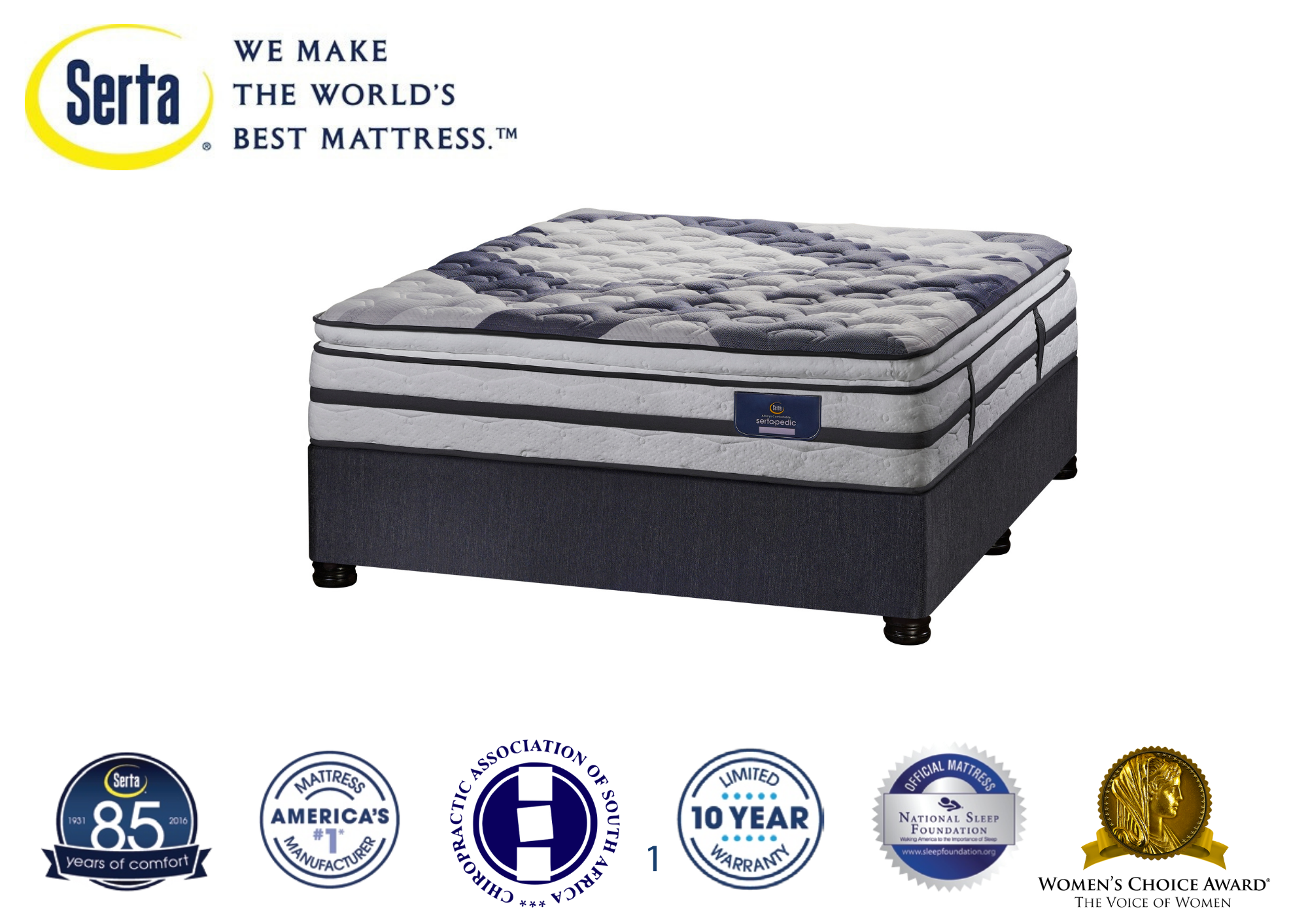 Sertapedic Dorado Ultra Plush Pocket Coil Pillow Top