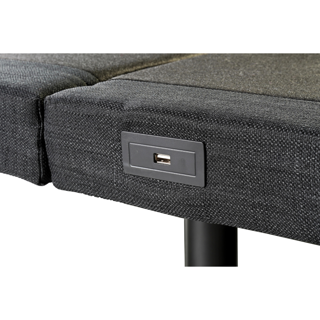 Dreamotion Adjustable Foundation And Serta Carina Mattress Set