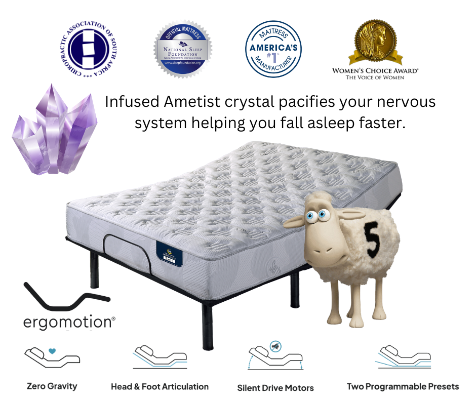 Sertapedic Savannah Quest 2.0 adjustable foundation