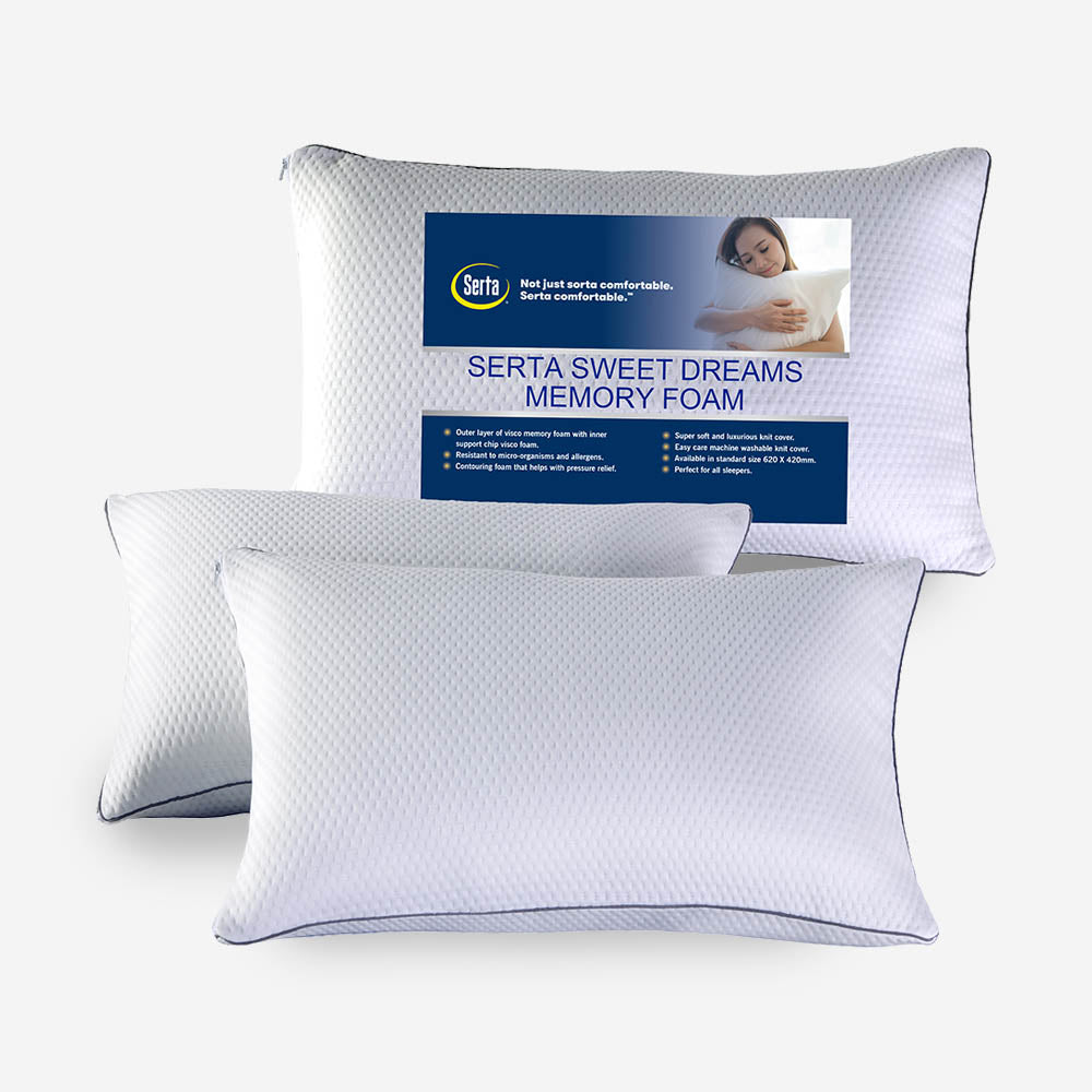 Serta Sweet Dreams Memory Foam Pillows